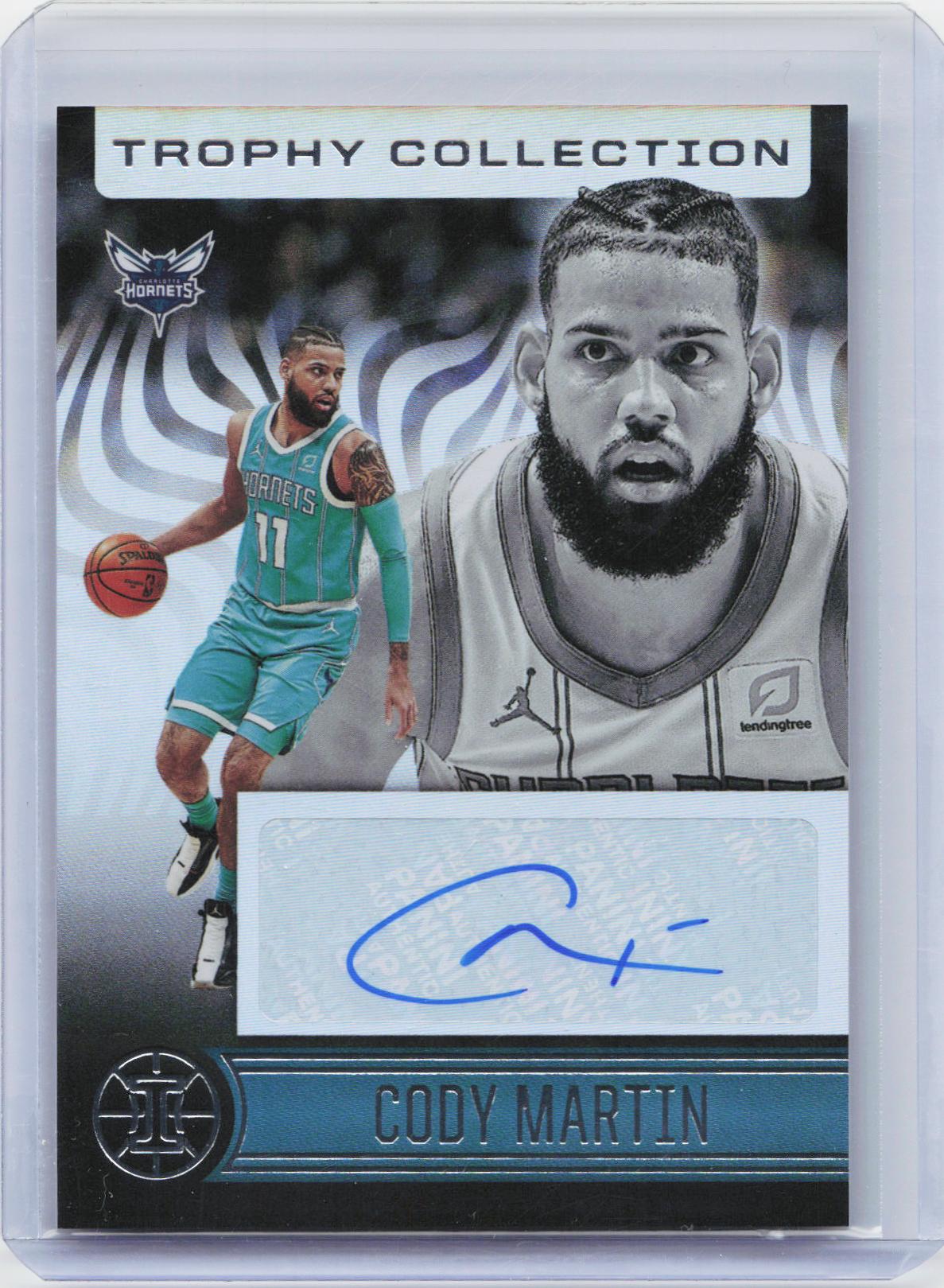 2020-21 Panini Illusions #TC-CMT Cody Martin Trophy Collection Signatures
