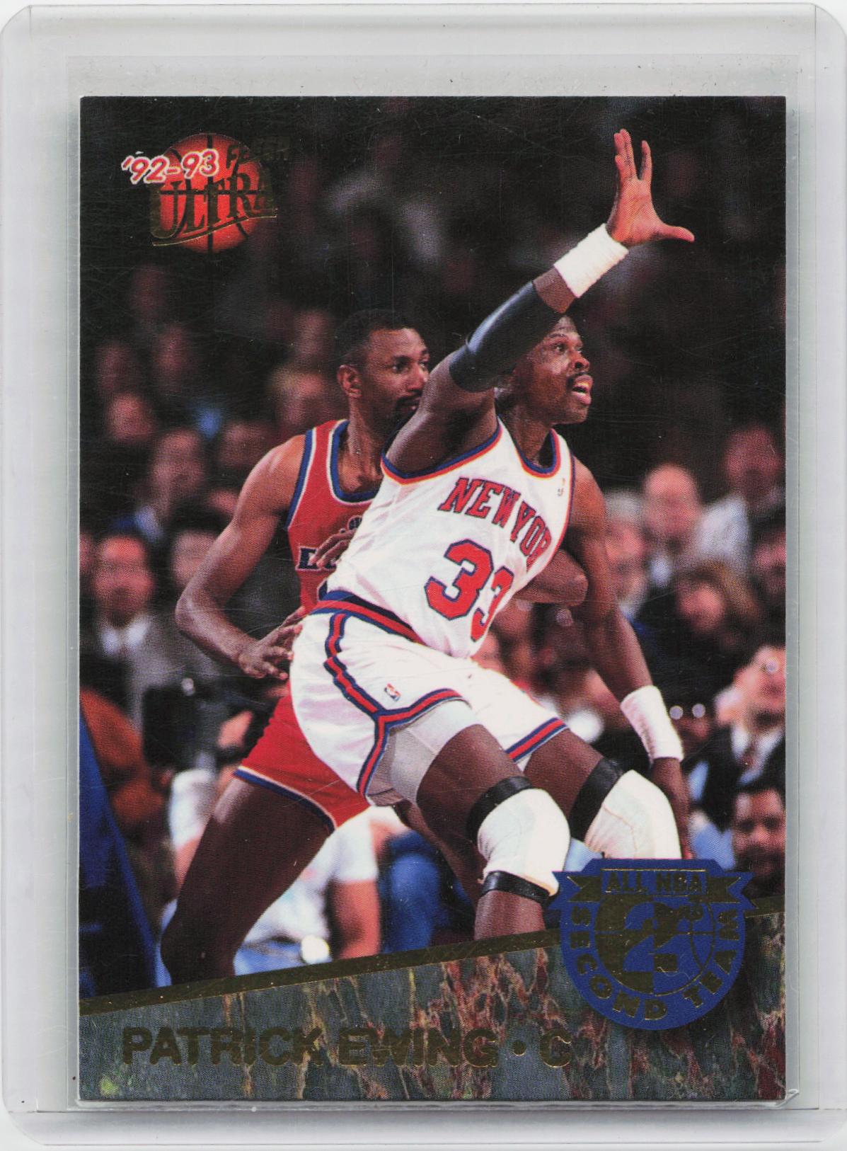 1992-93 Ultra #8 Patrick Ewing All-NBA