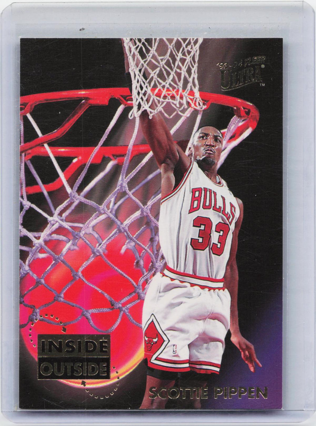 1993-94 Ultra #7 Scottie Pippen Inside Outside