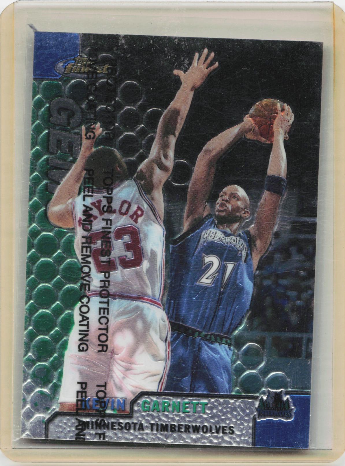 1999-00 Finest #103 Kevin Garnett