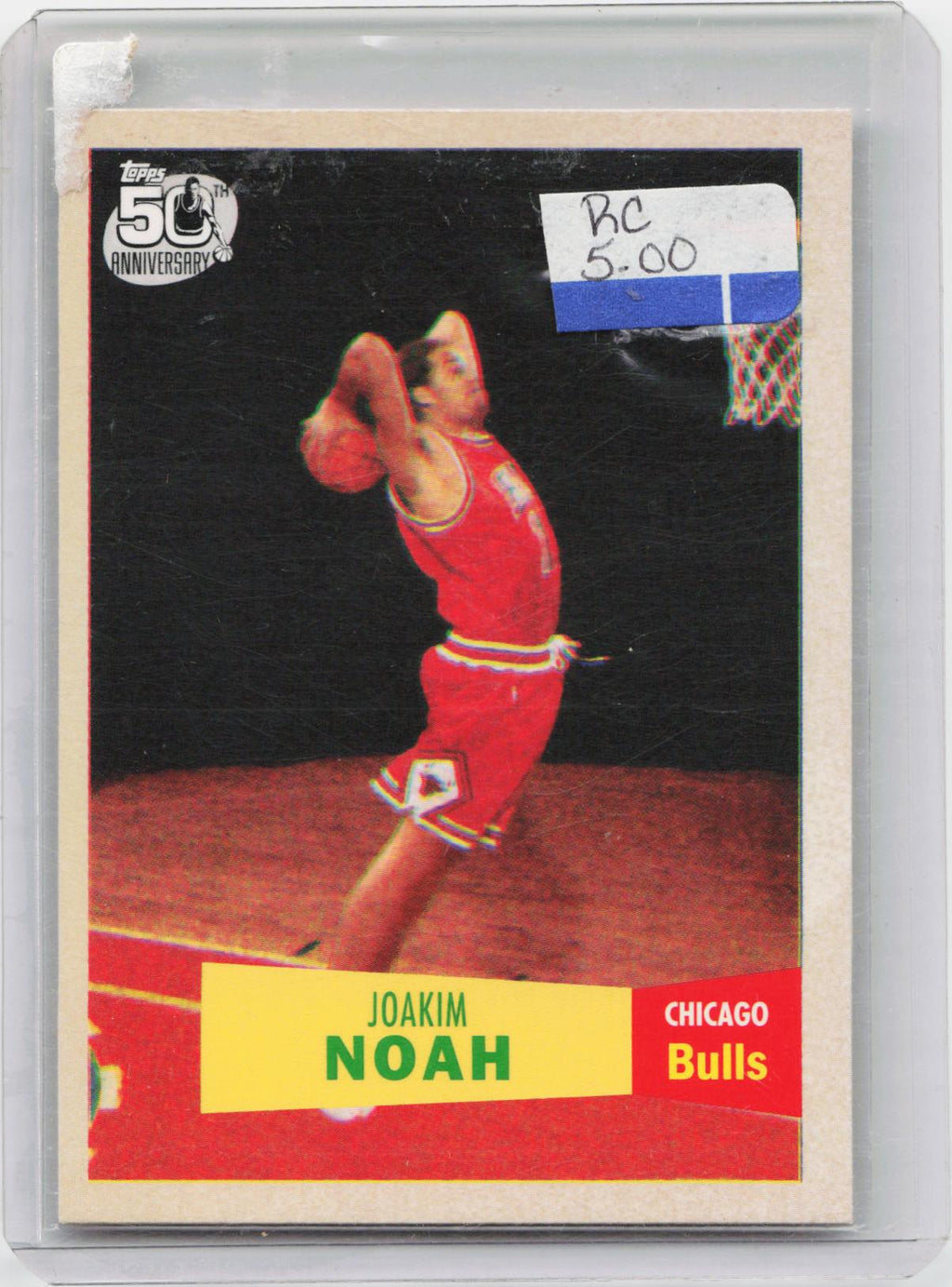 2007-08 Topps #119 Joakim Noah 1957-58 Variations