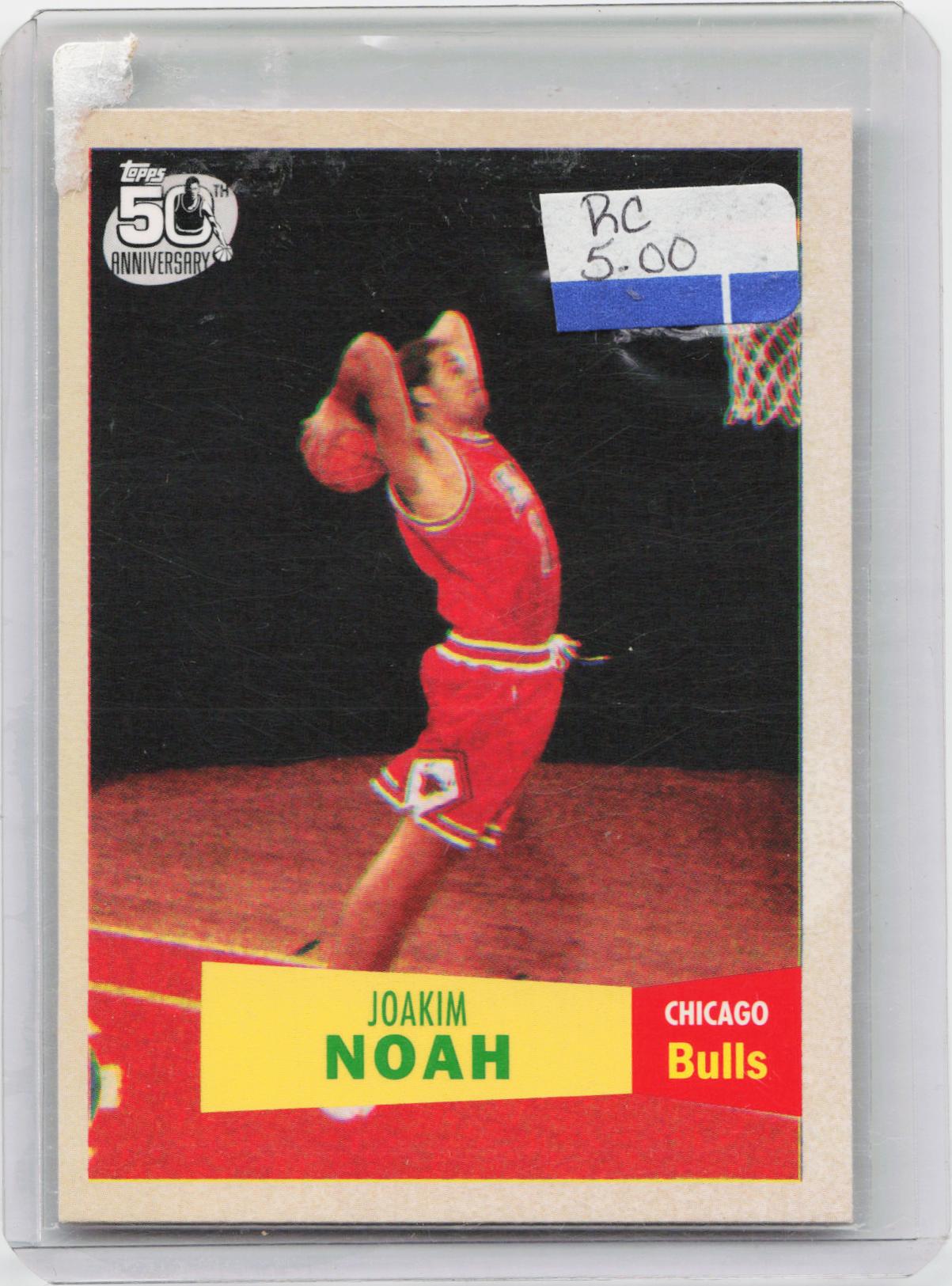 2007-08 Topps #119 Joakim Noah 1957-58 Variations