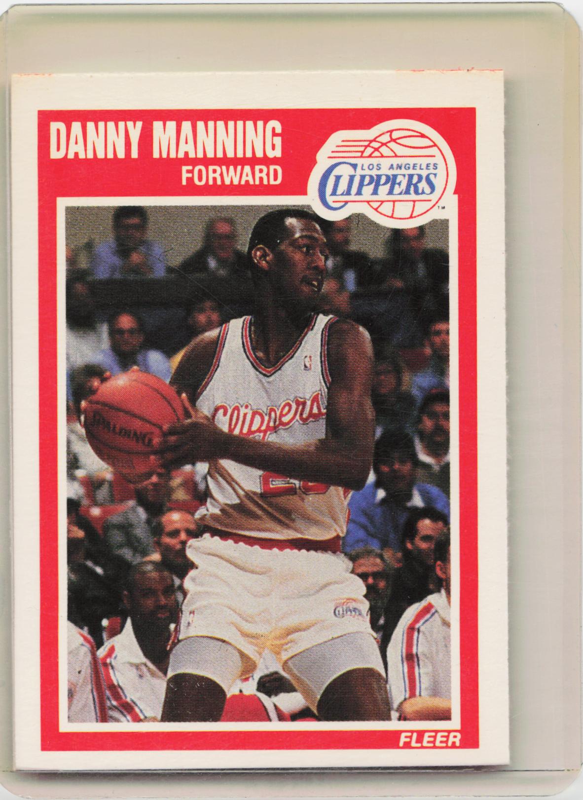 1989-90 Fleer #71 Danny Manning