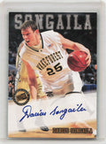 2002 Press Pass #NNO Darius Songaila Autographs