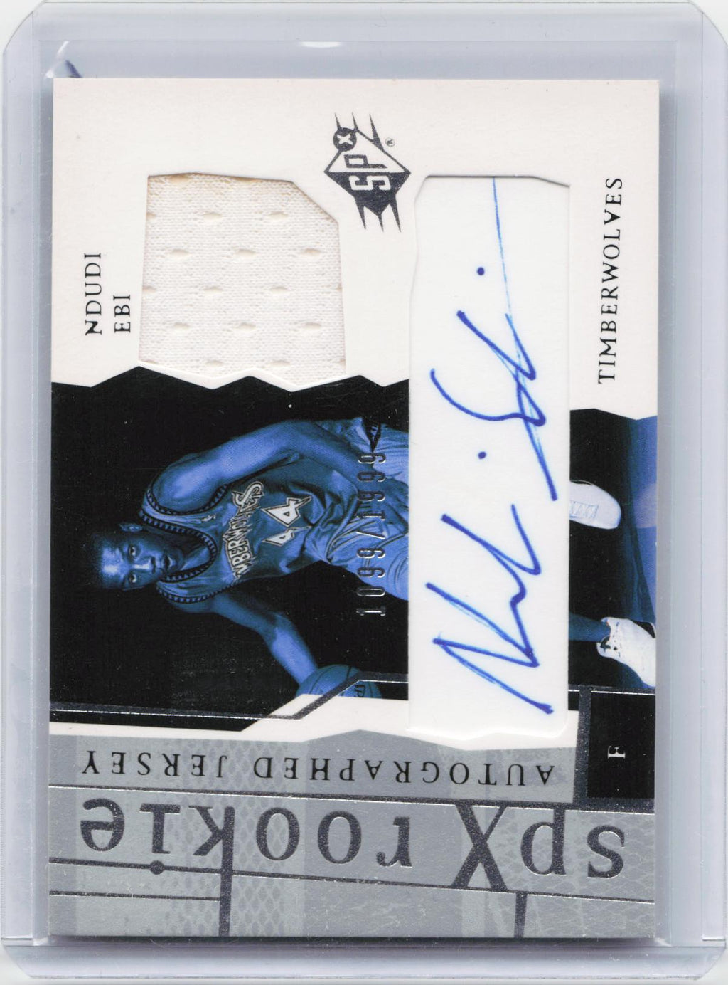 2003-04 SPx #173 Ndudi Ebi #/1999