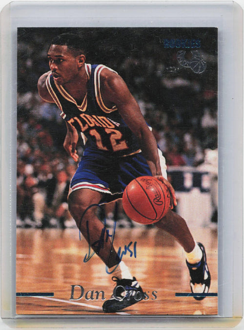 1995 Classic Rookies #NNO Dan Cross Autograph Edition Autographs