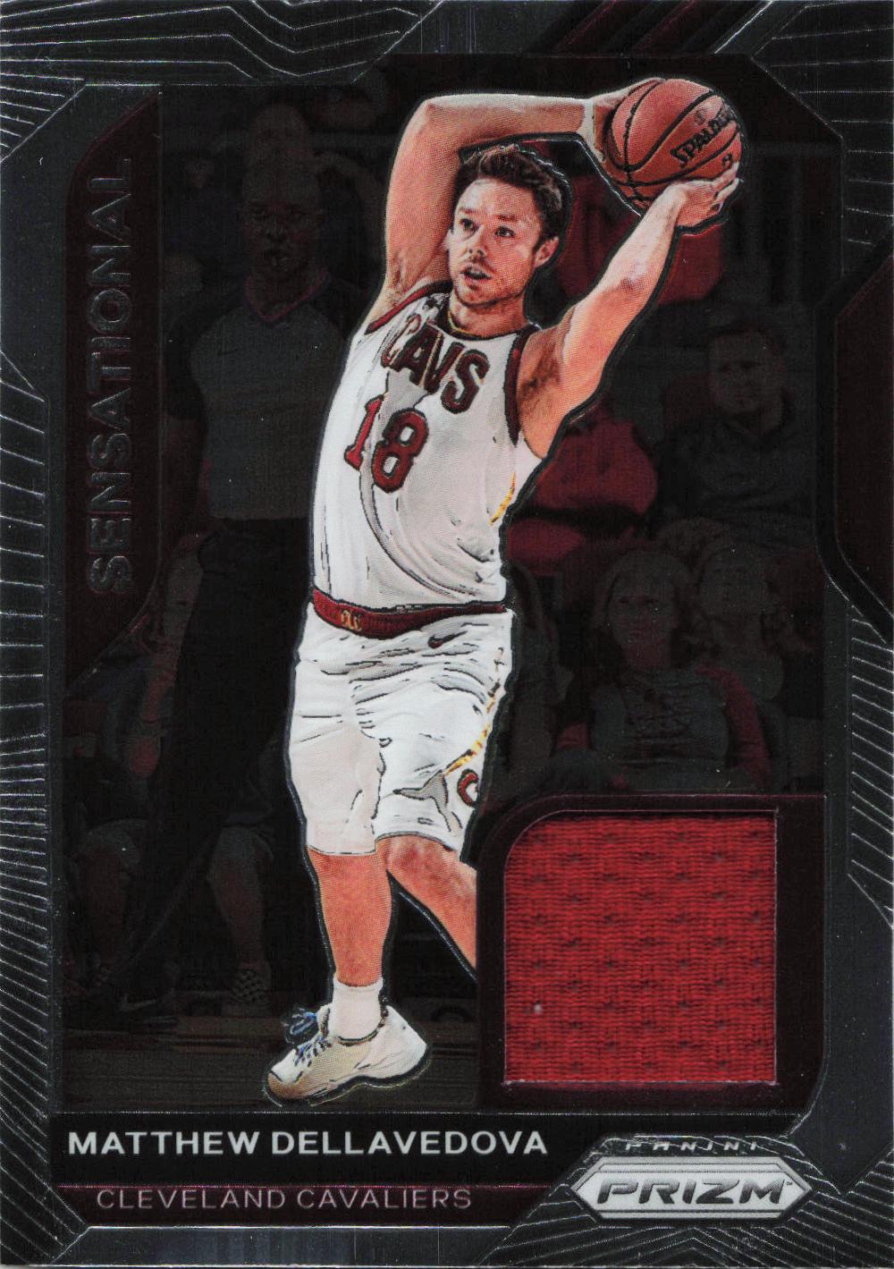 2020-21 Panini Prizm #SSW-MDV Matthew Dellavedova Sensational Swatches