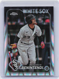 2024 Topps Chrome #33 Andrew Benintendi Raywave Refractors