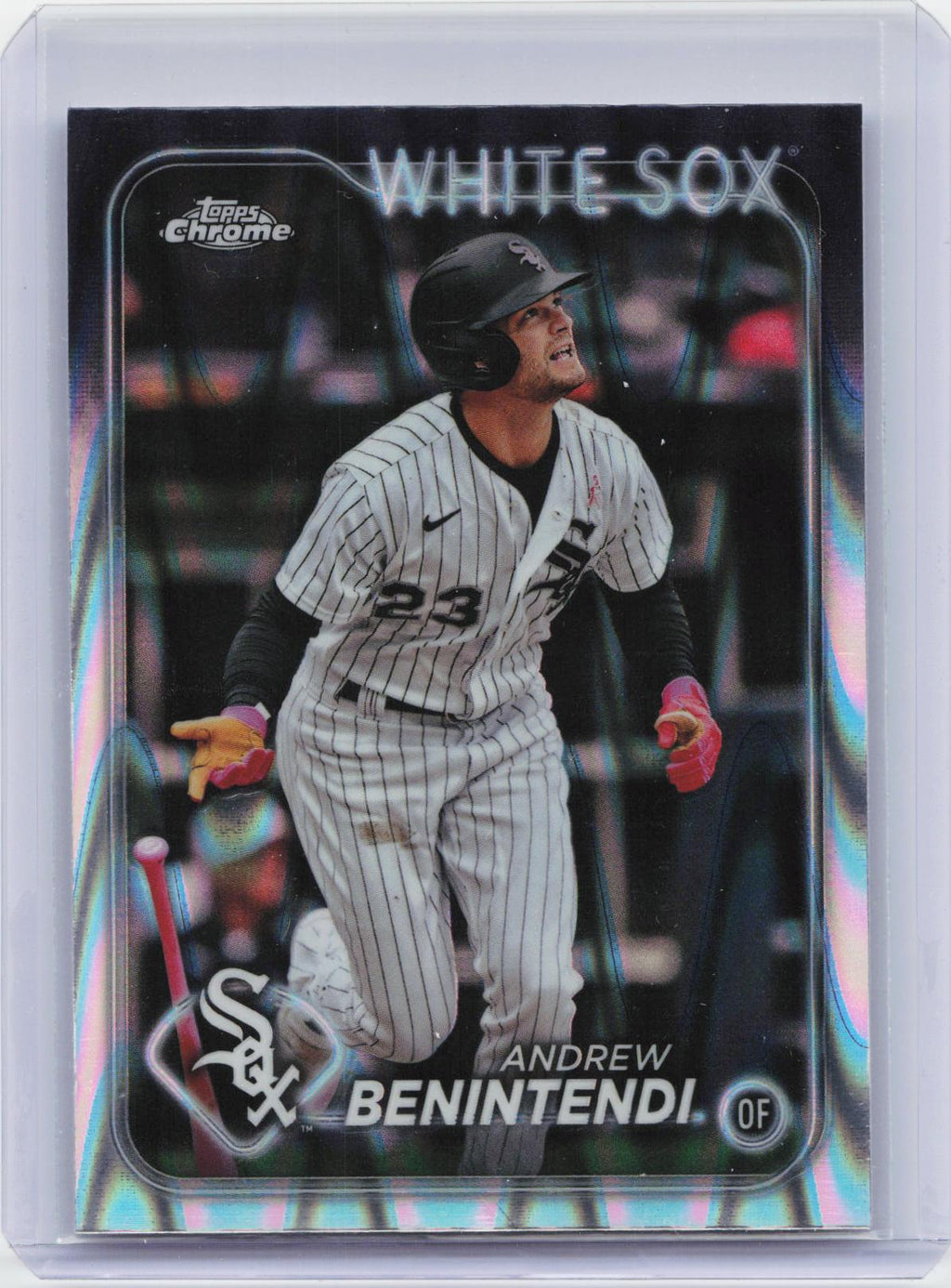 2024 Topps Chrome #33 Andrew Benintendi Raywave Refractors