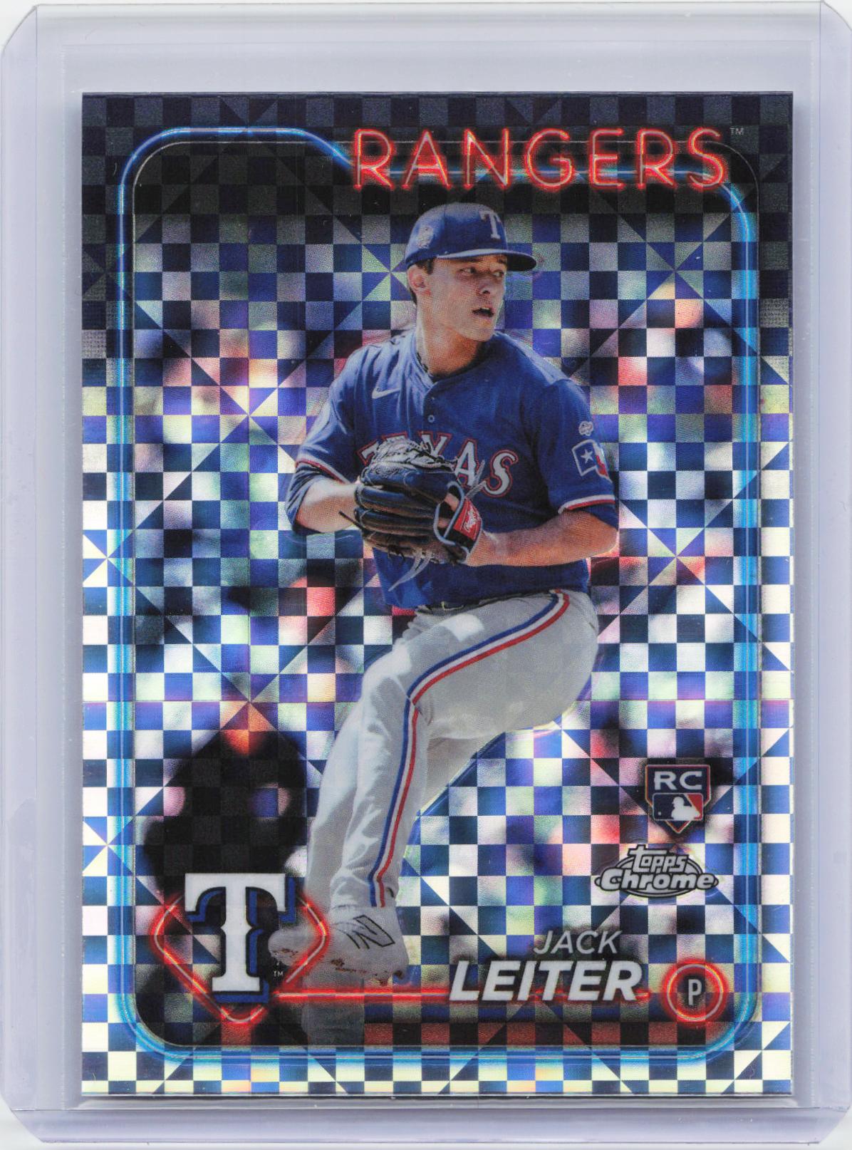 2024 Topps Chrome #111 Jack Leiter X-Fractors