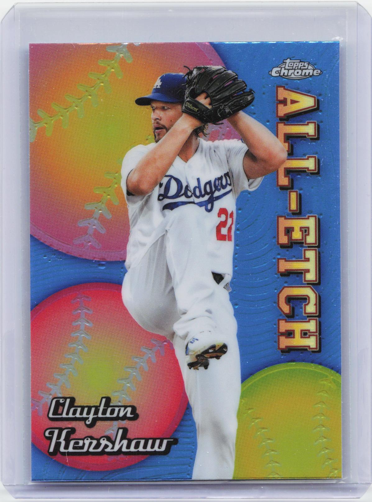 2024 Topps Chrome #CAE-19 Clayton Kershaw Chrome All-Etch