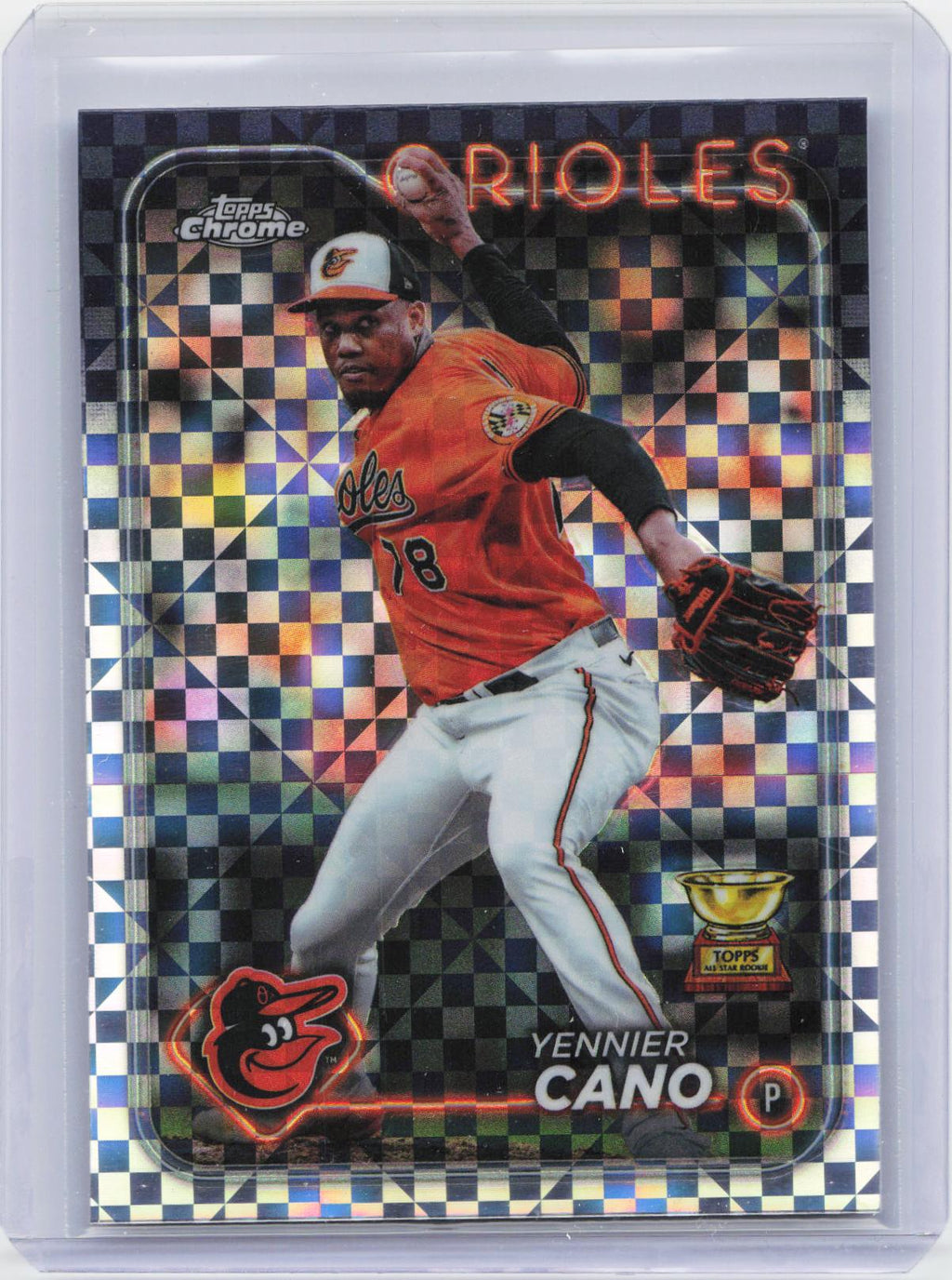 2024 Topps Chrome #130 Yennier Cano X-Fractors
