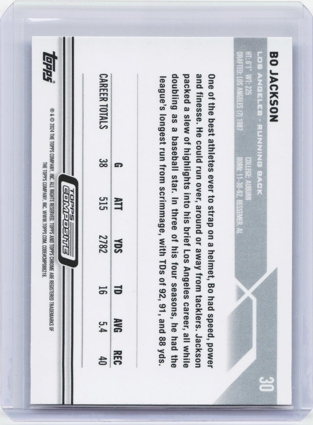 2023 Topps Composite #30 Bo Jackson