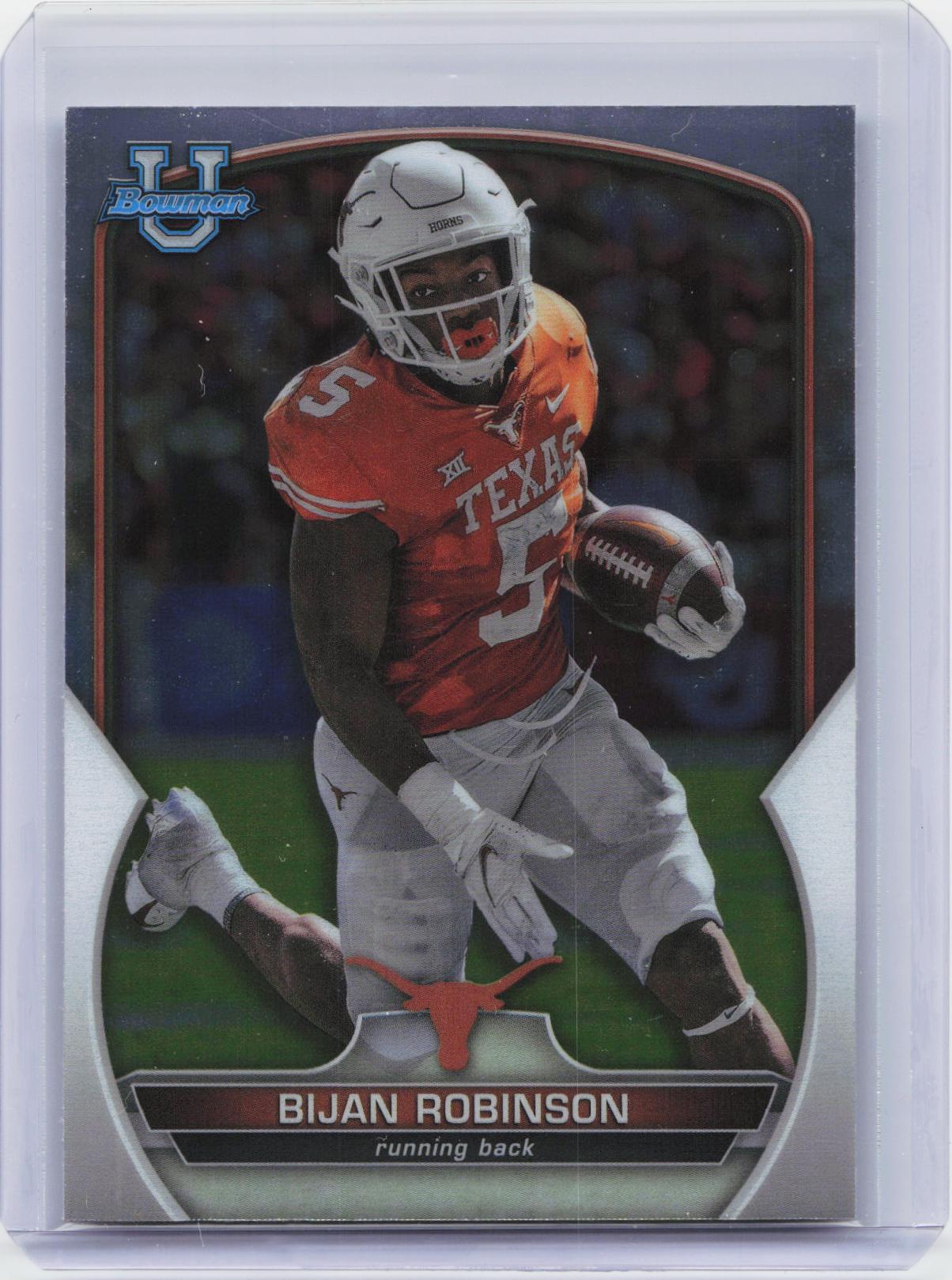 2022 Bowman University Chrome #70 Bijan Robinson