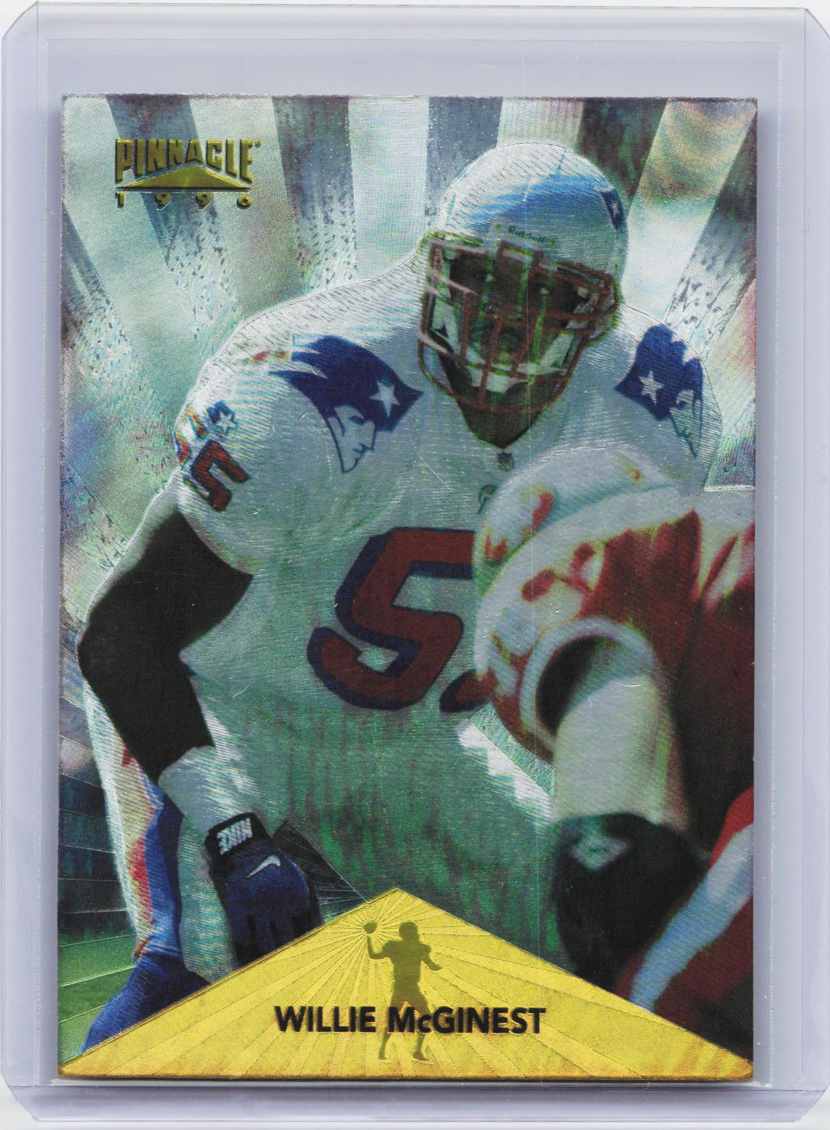 1996 Pinnacle #120 Willie McGinest Foil