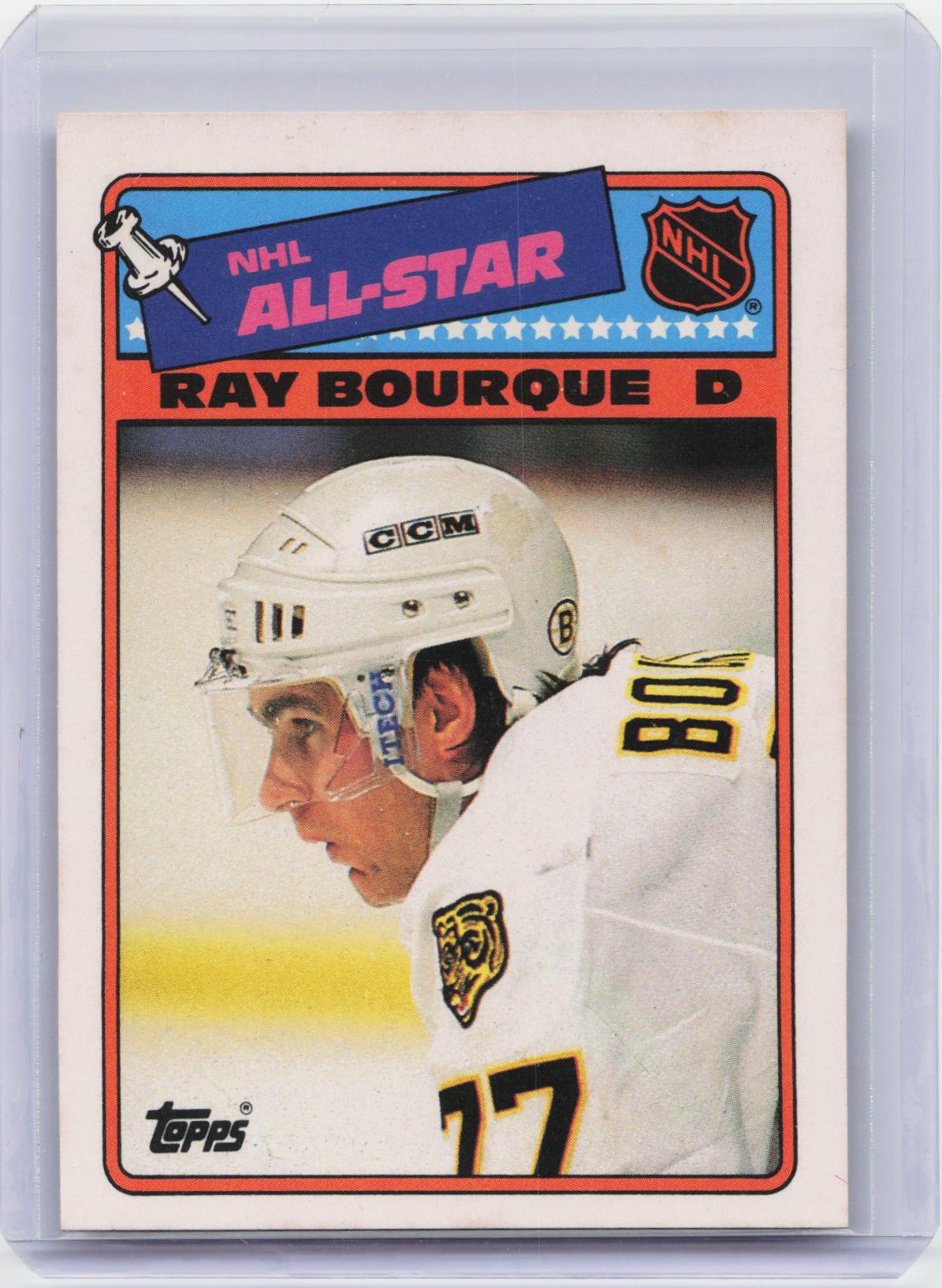 1988-89 Topps #5 Ray Bourque Stickers