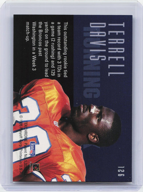 1995 Playoff Contenders #68 Curtis Martin / Terrell Davis Back to Back