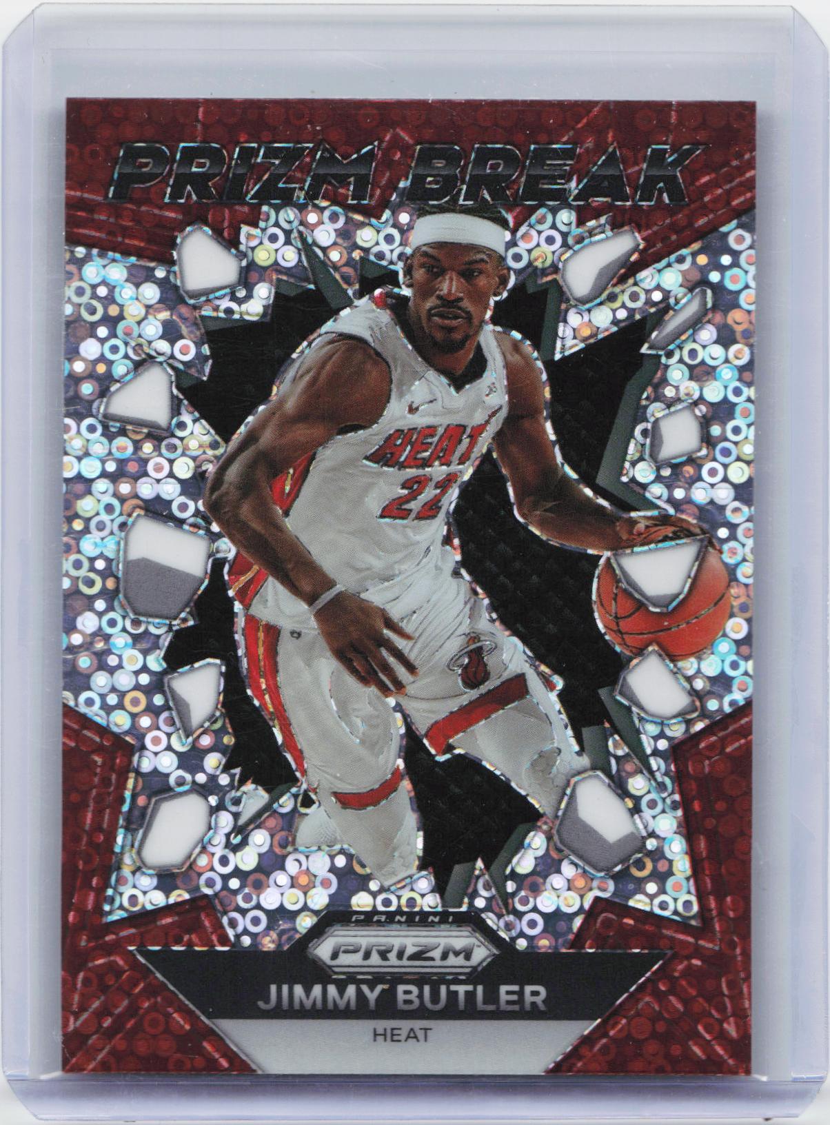 2017-18 Panini Prizm #84 Jimmy Butler Prizms Fast Break