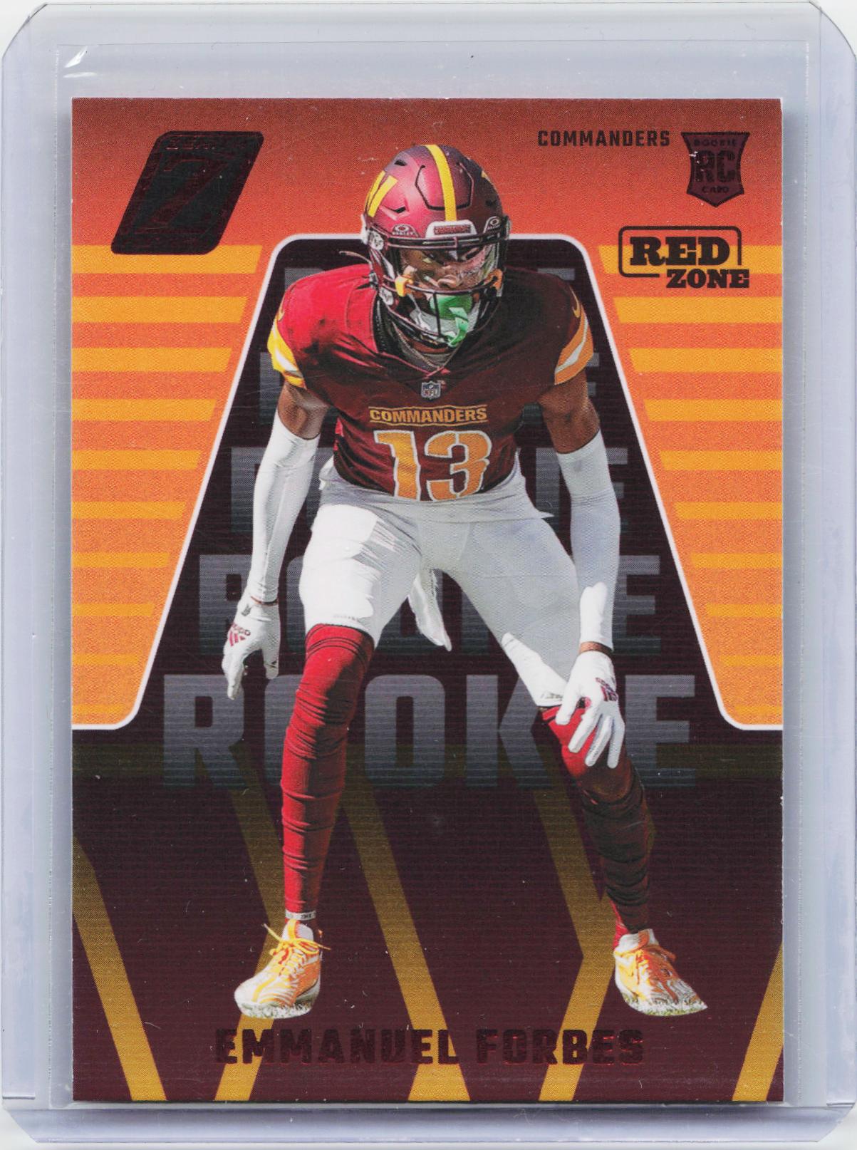 2023 Panini Zenith #139 Emmanuel Forbes Red Zone