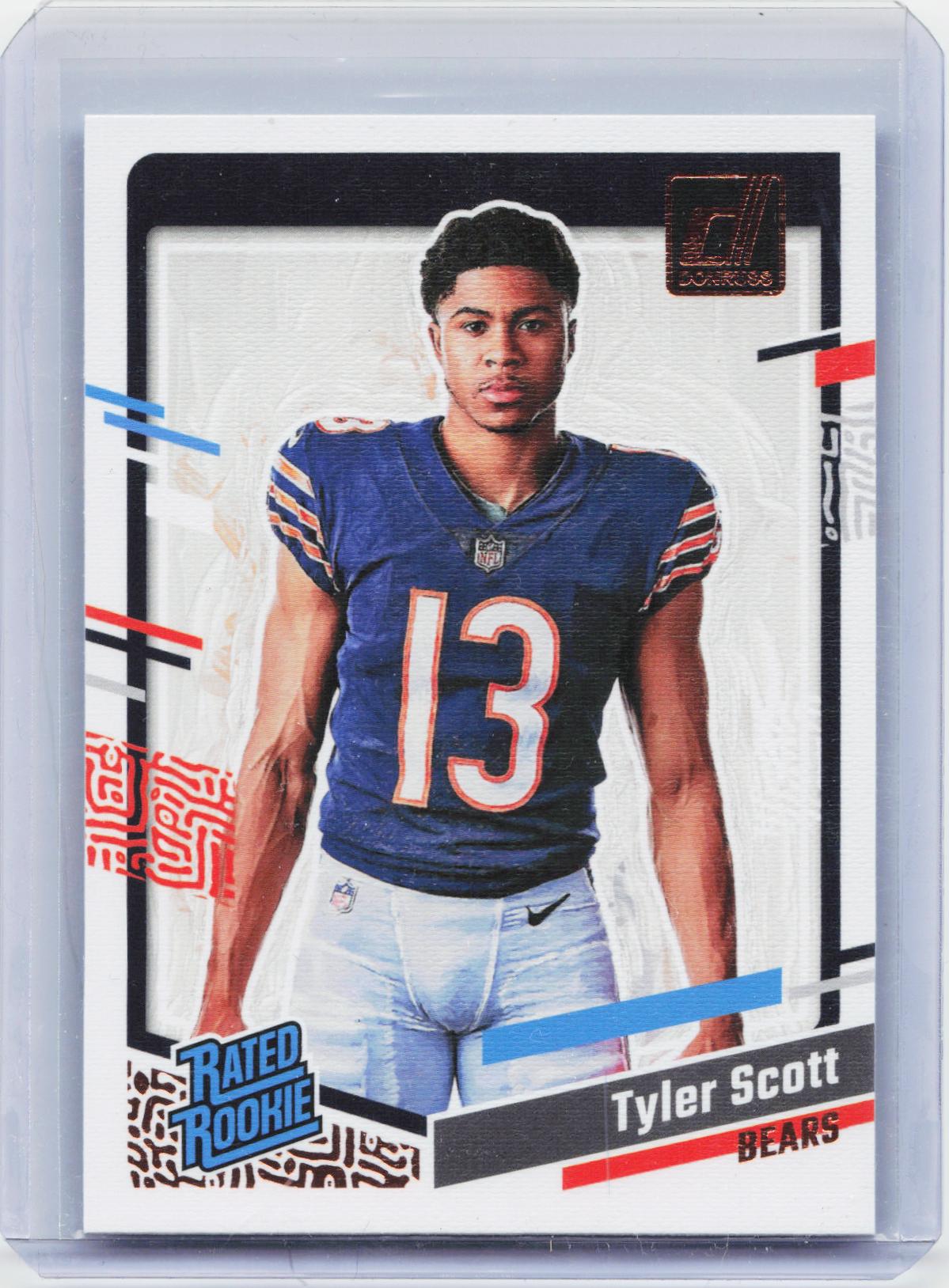 2023 Donruss #34 Tyler Scott Rated Rookie Portrait