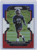 2021 Panini Prizm #427 Dazz Newsome Red White and Blue