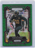 2023 Panini Prizm #299 Montez Sweat Green