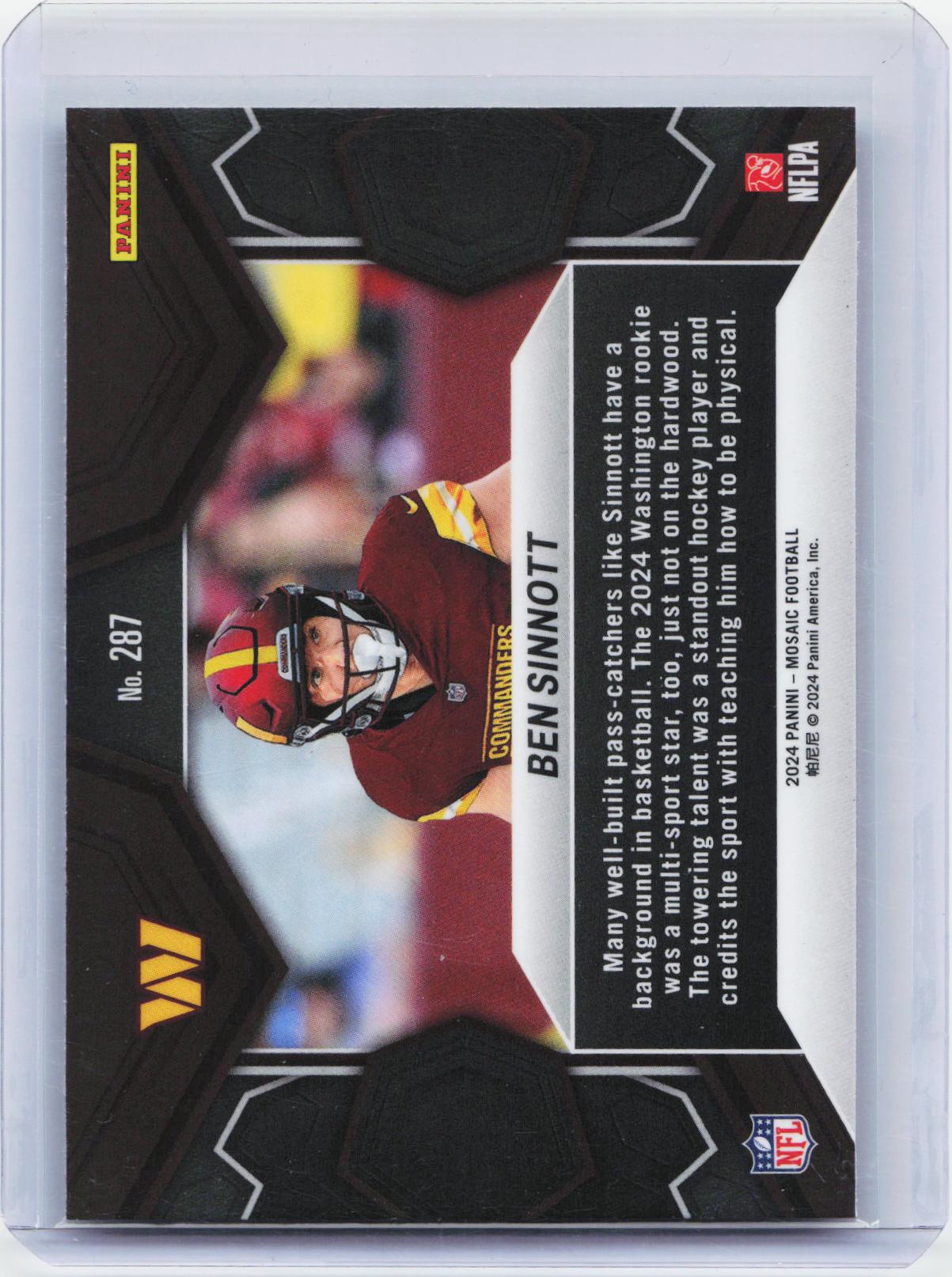 2024 Panini Mosaic #287 Ben Sinnott