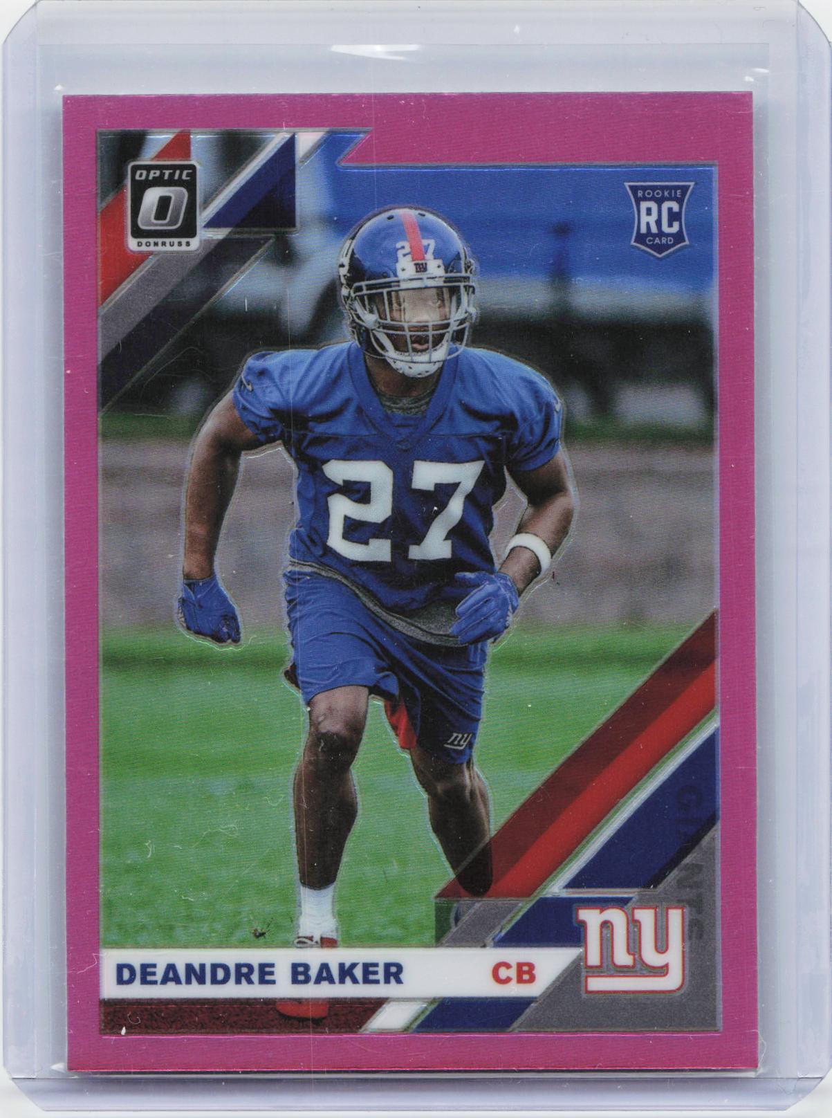 2019 Donruss Optic #114 Deandre Baker Pink