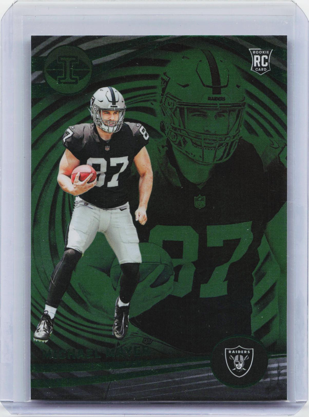 2023 Panini Illusions #60 Michael Mayer Emerald Trophy Collection