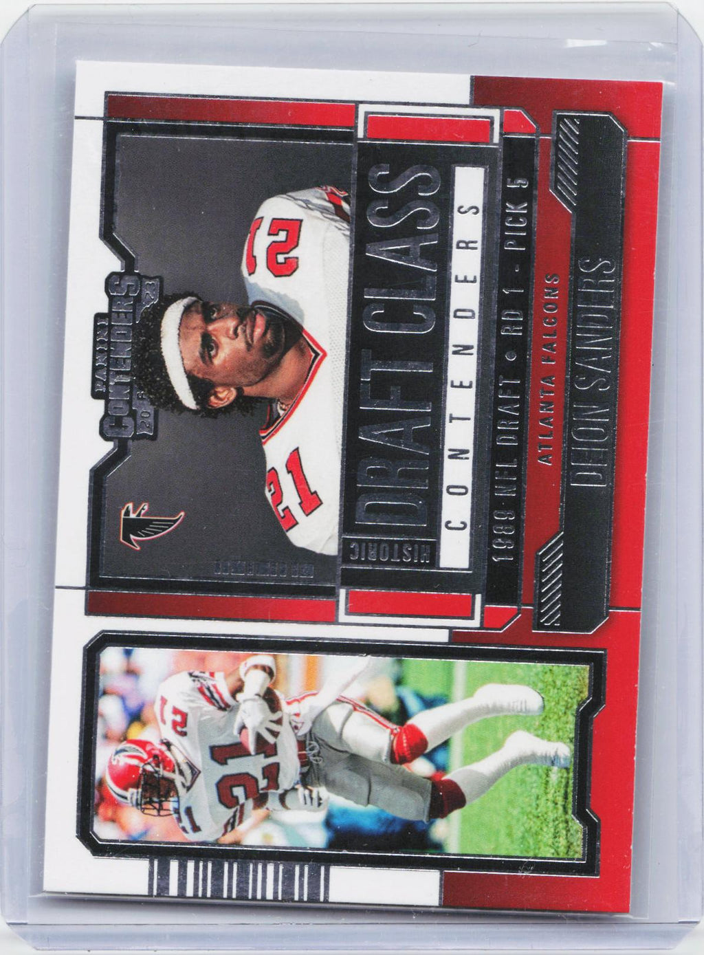 2023 Panini Contenders #HDC-DS Deion Sanders Historic Draft Class Contenders