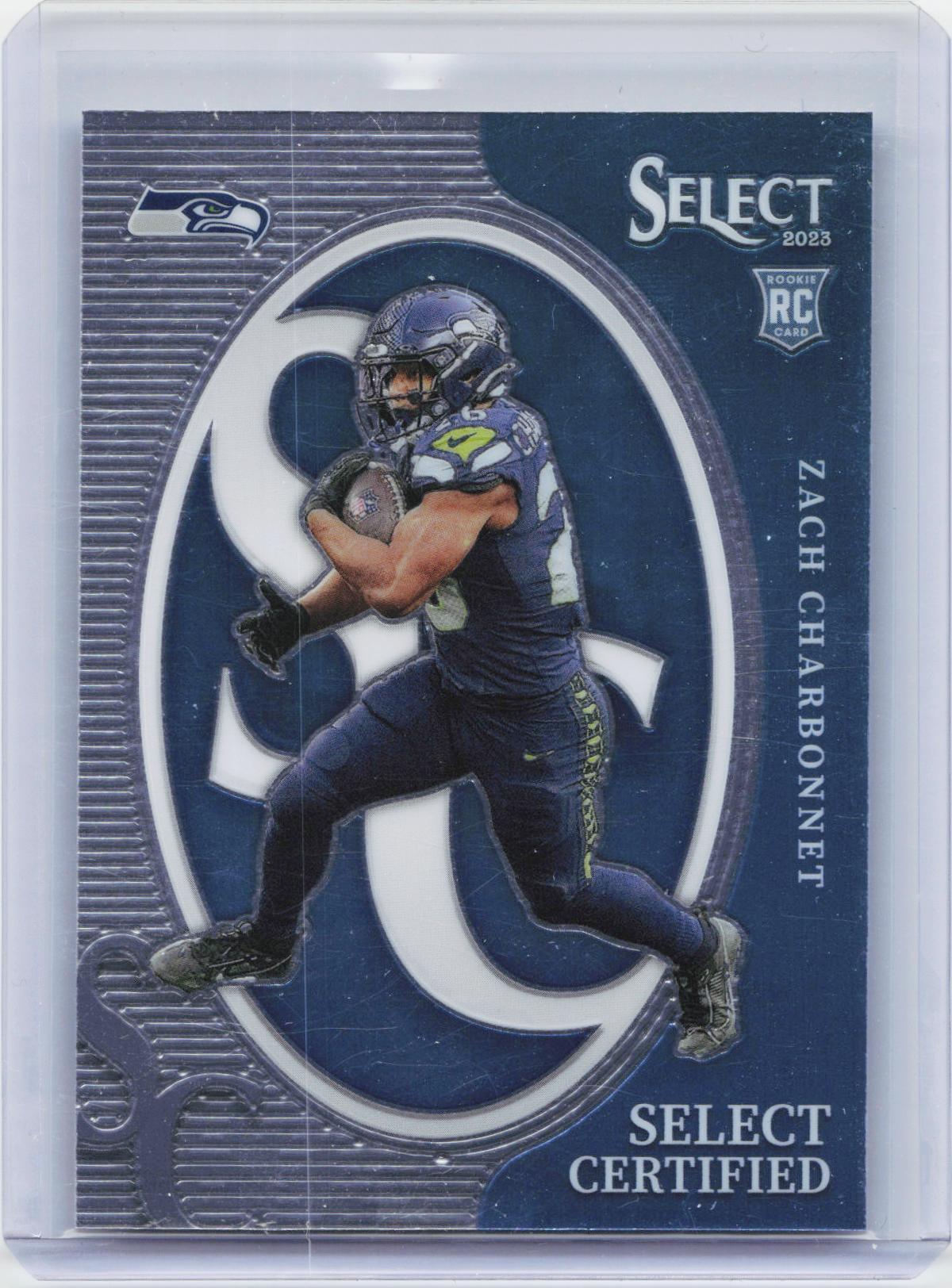 2023 Panini Select #CRO-ACH Zach Charbonnet Select Certified Rookies