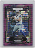 2023 Panini Prizm #274 Trey Lance Purple Pulsar
