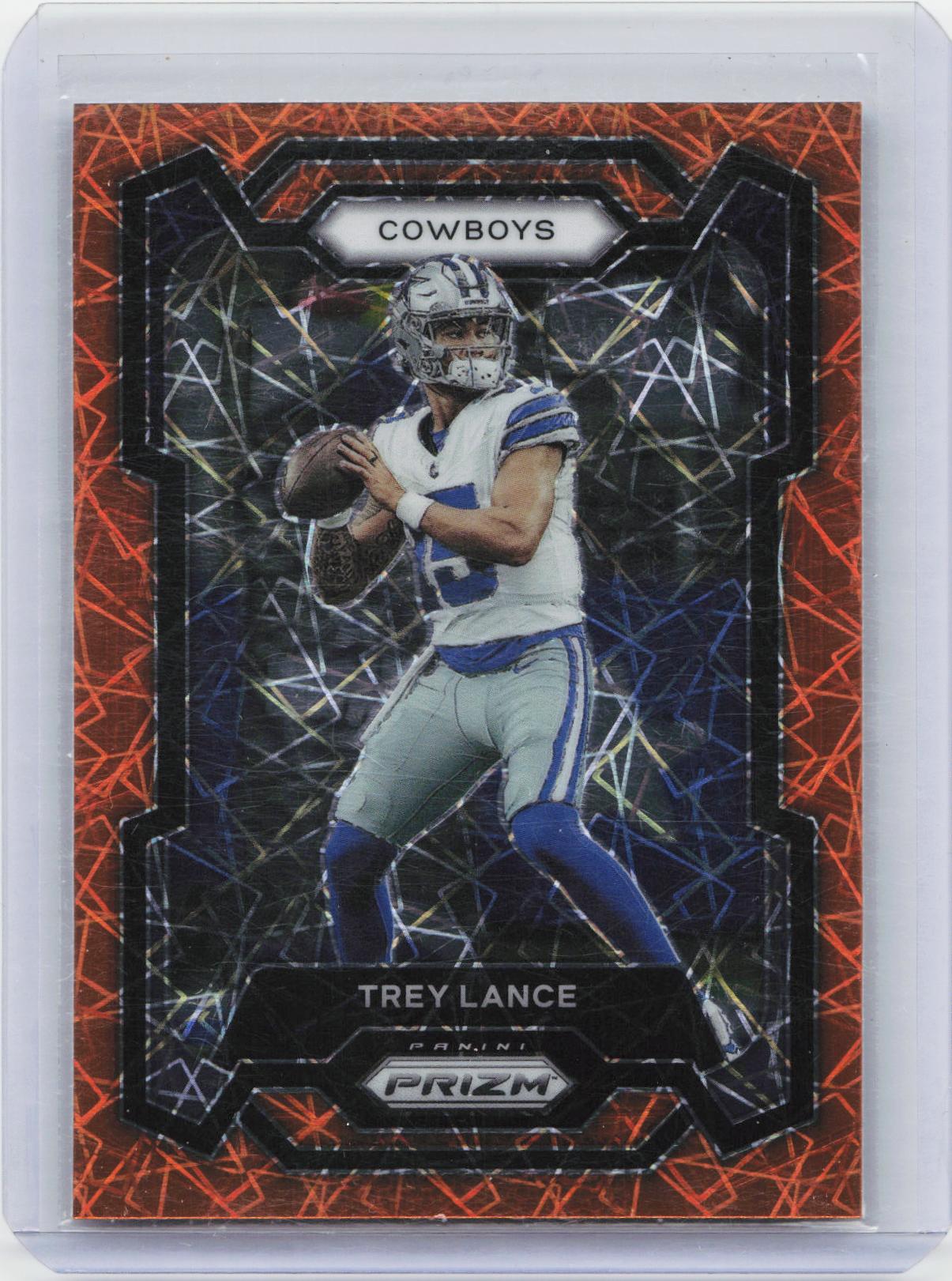 2023 Panini Prizm #274 Trey Lance Lazer