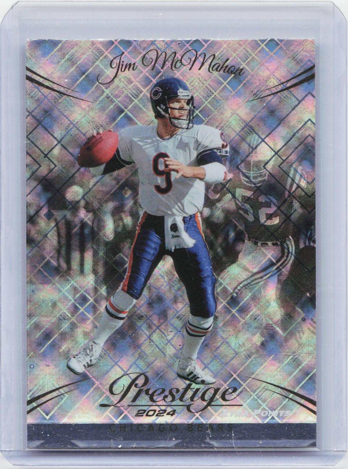 2024 Panini Prestige #55 Jim McMahon Diamond Xtra Points