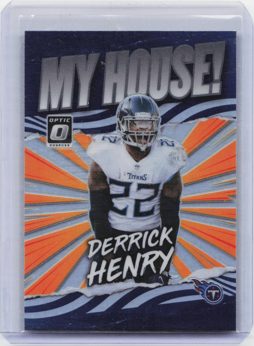 2021 Donruss Optic #MH-20 Derrick Henry My House!