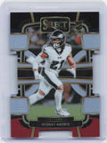 2023 Panini Select #80 Sydney Brown Black and Red Prizms Die Cuts