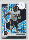 2021 Panini Mosaic #46 Roquan Smith Prizm Reactive Blue