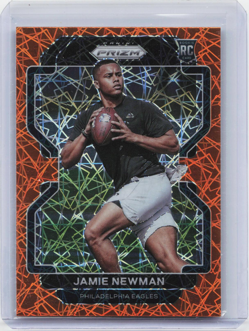 2021 Panini Prizm #397 Jamie Newman Lazer