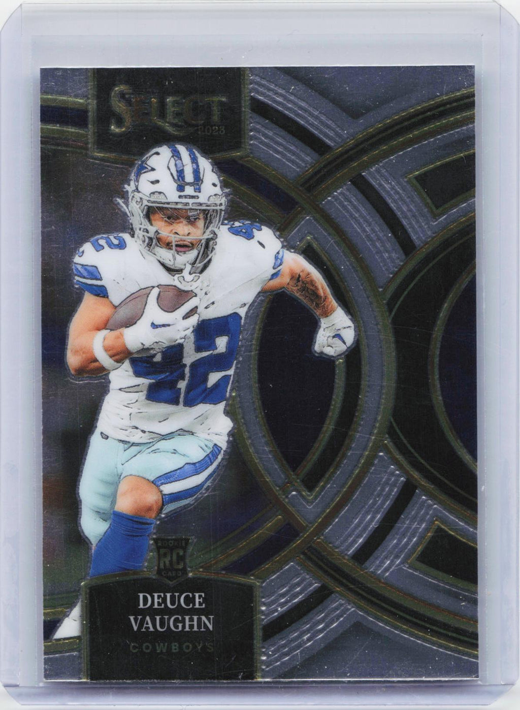 2023 Panini Select #128 Deuce Vaughn