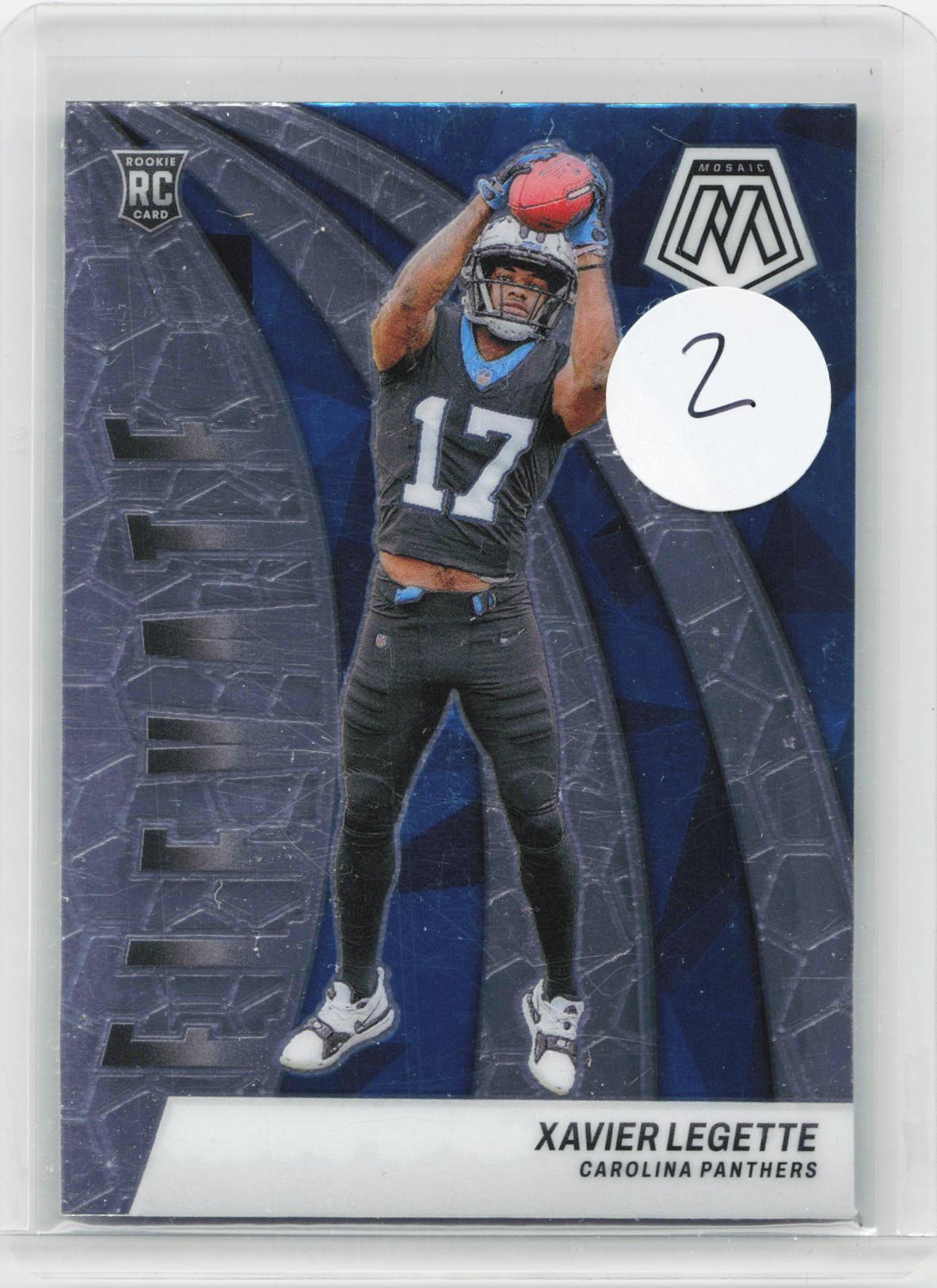 2024 Panini Mosaic #10 Xavier Legette Elevate
