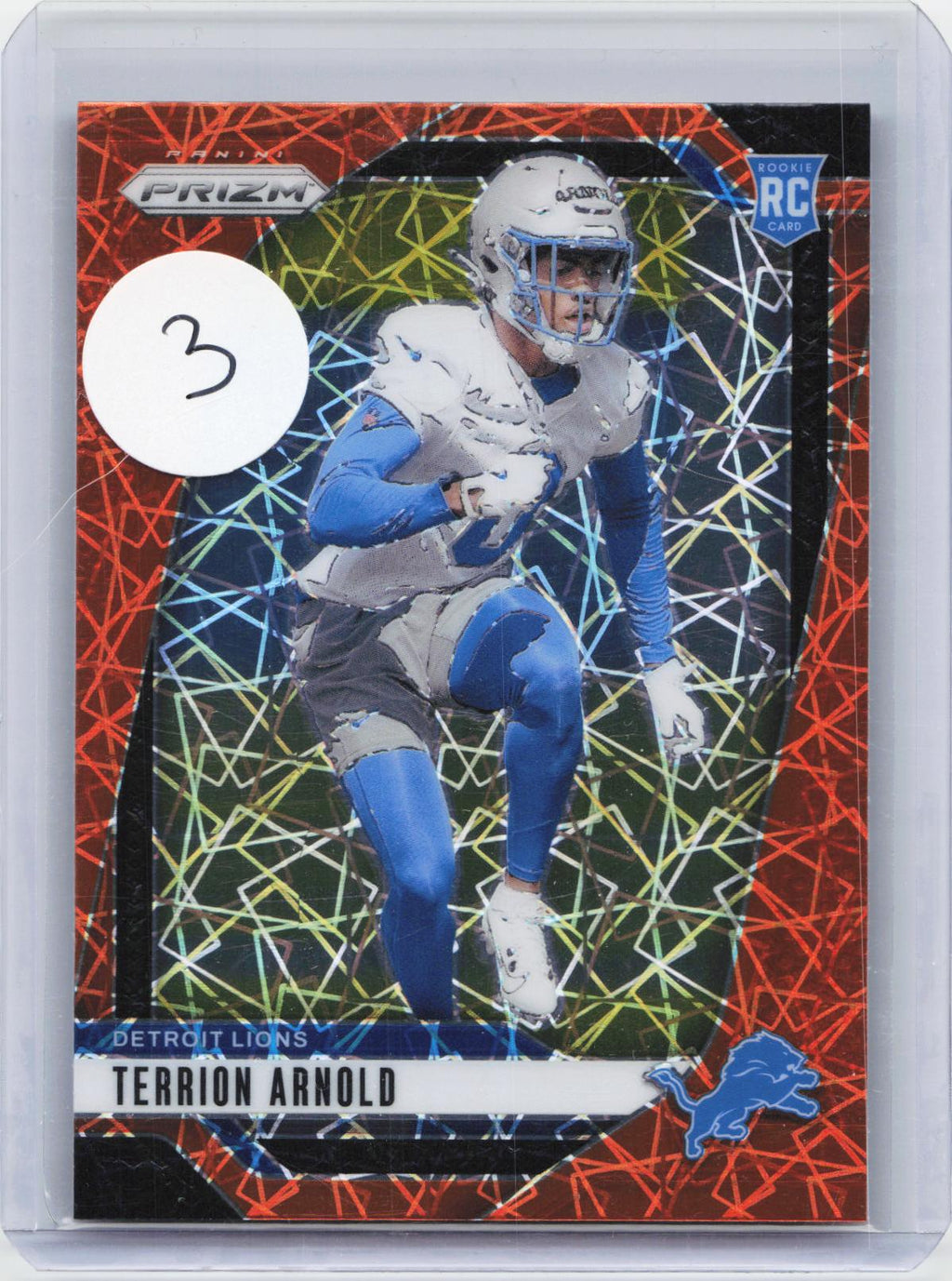 2024 Panini Prizm #389 Terrion Arnold Lazer