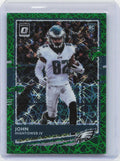 2020 Donruss Optic #128 John Hightower IV Green Velocity