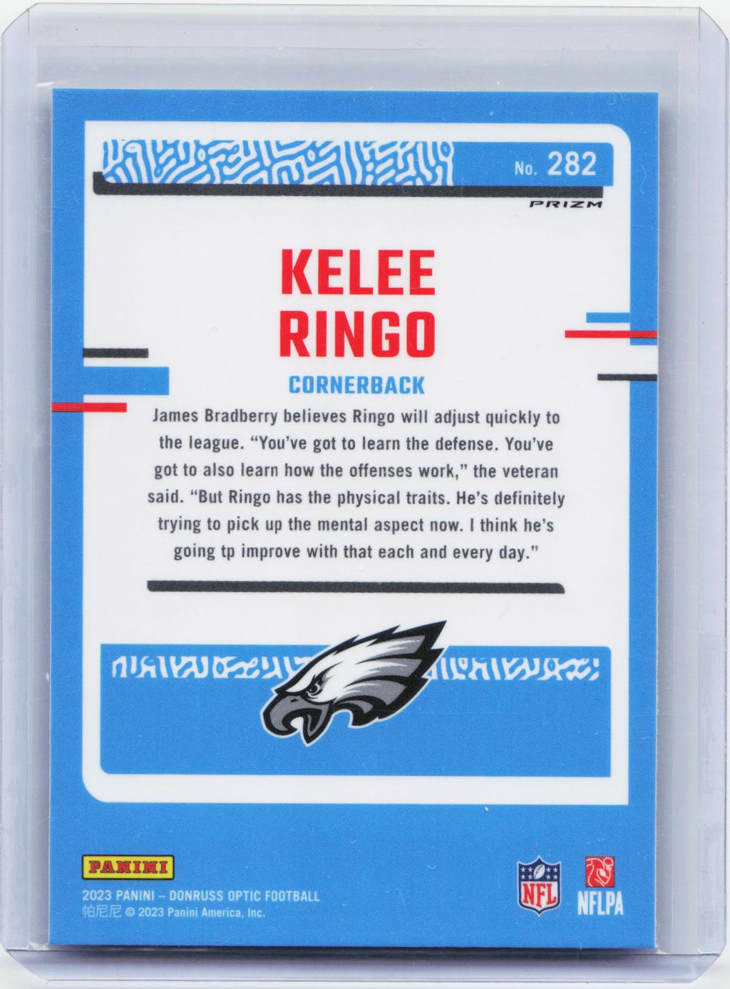 2023 Donruss Optic #282 Kelee Ringo Holo