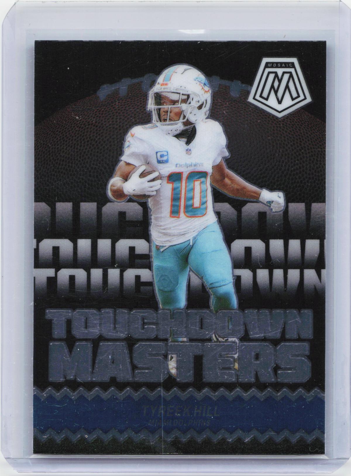 2024 Panini Mosaic #TM-THL Tyreek Hill Touchdown Masters Mosaic