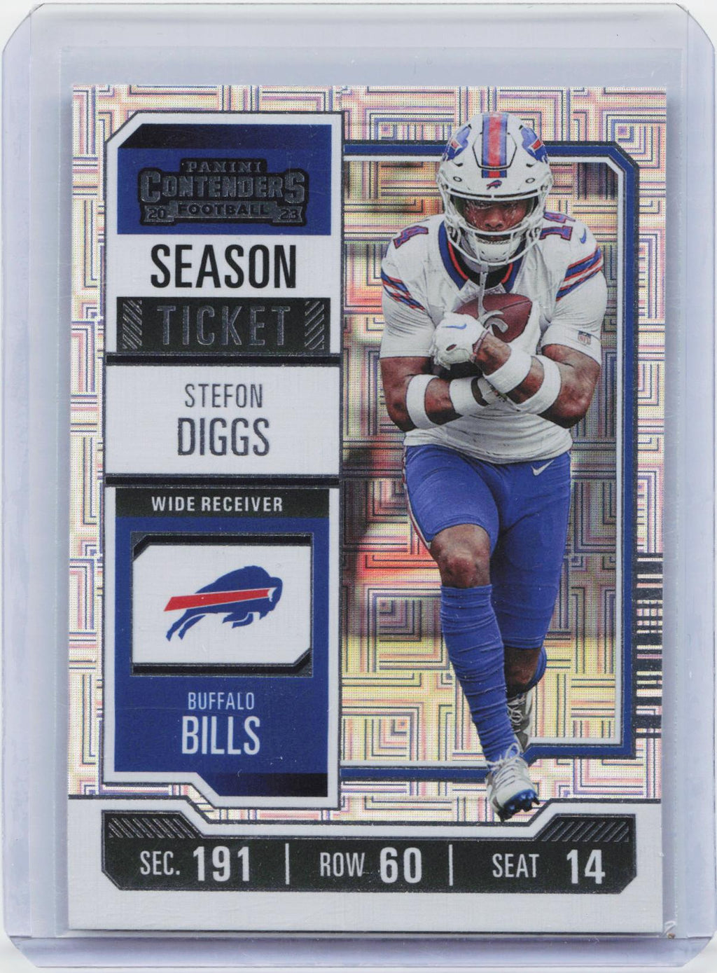 2023 Panini Contenders #12 Stefon Diggs