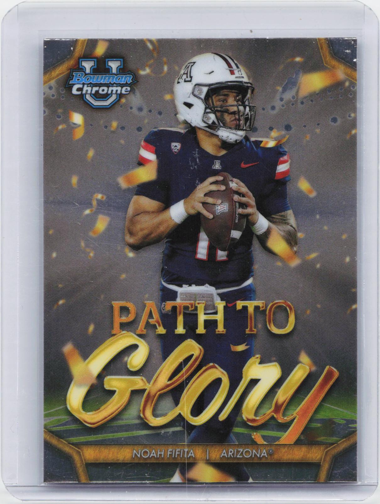 2024 Bowman University Chrome #PG-9 Noah Fifita Path To Glory