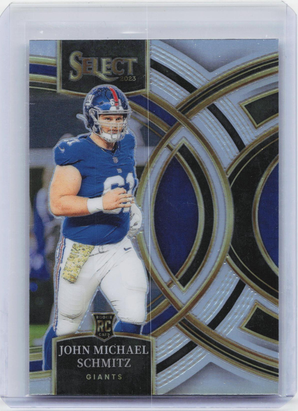 2023 Panini Select #168 John Michael Schmitz Silver Prizms