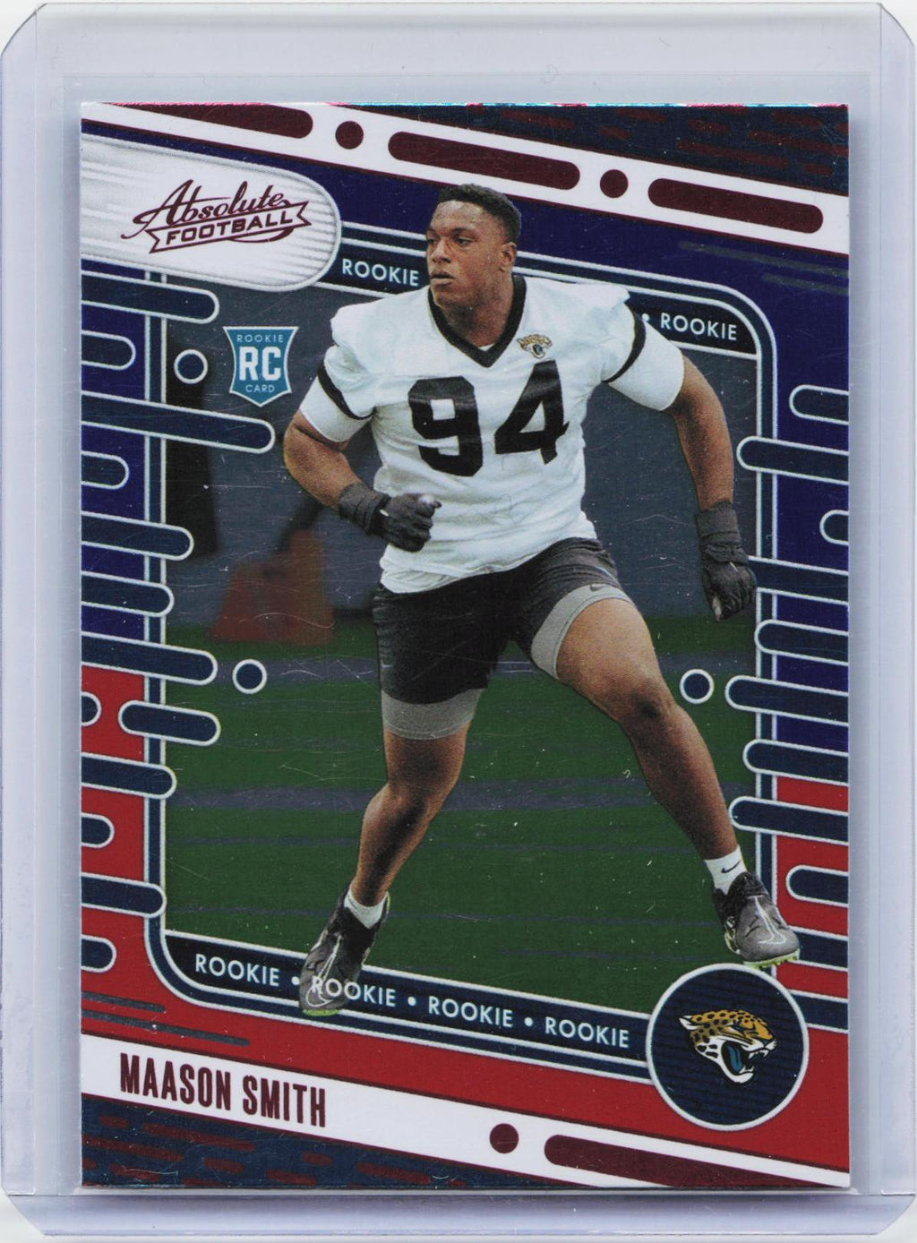 2024 Panini Absolute #148 Maason Smith Red and Blue