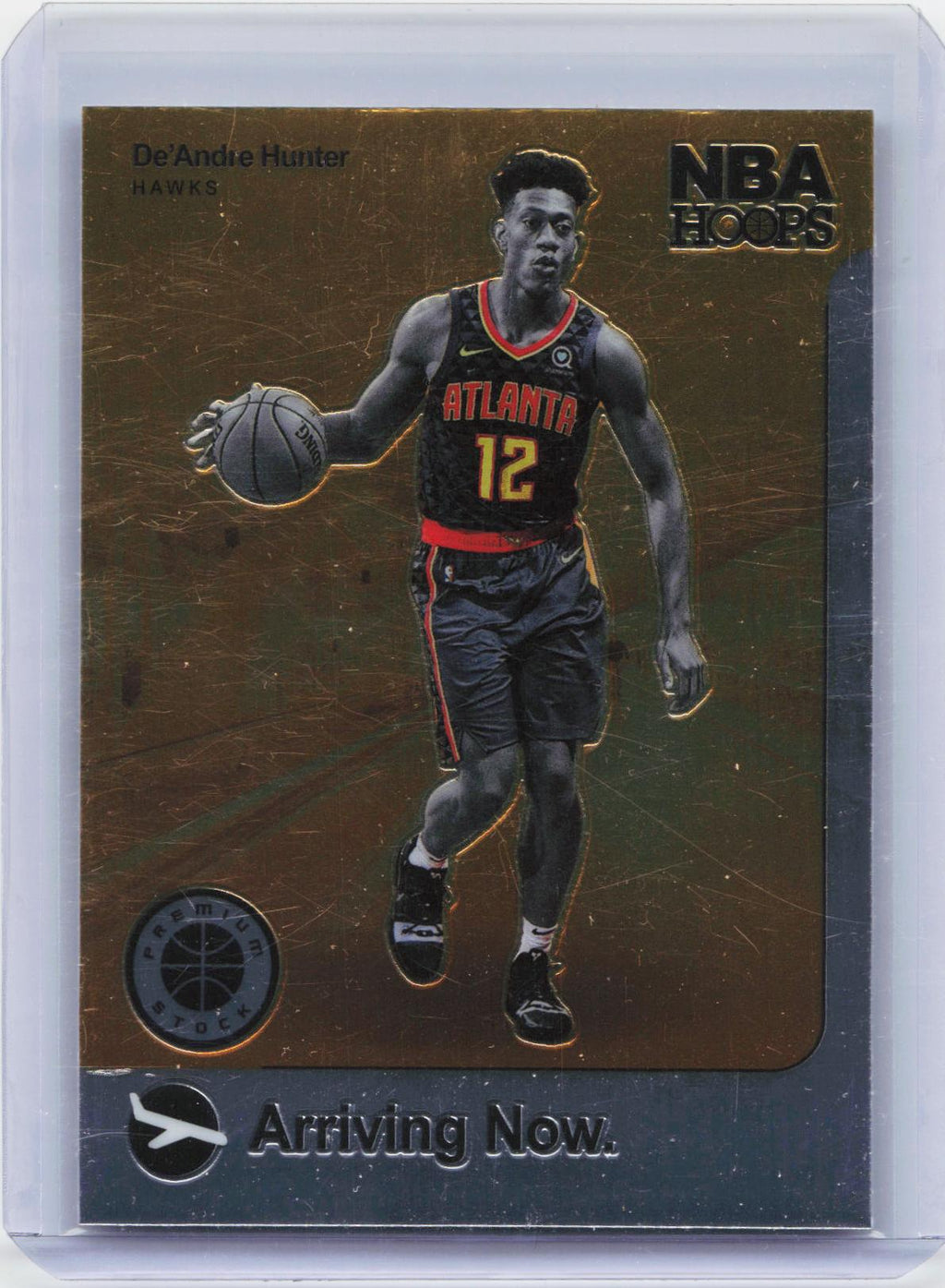 2019-20 Hoops Premium Stock #14 De'Andre Hunter Arriving Now.