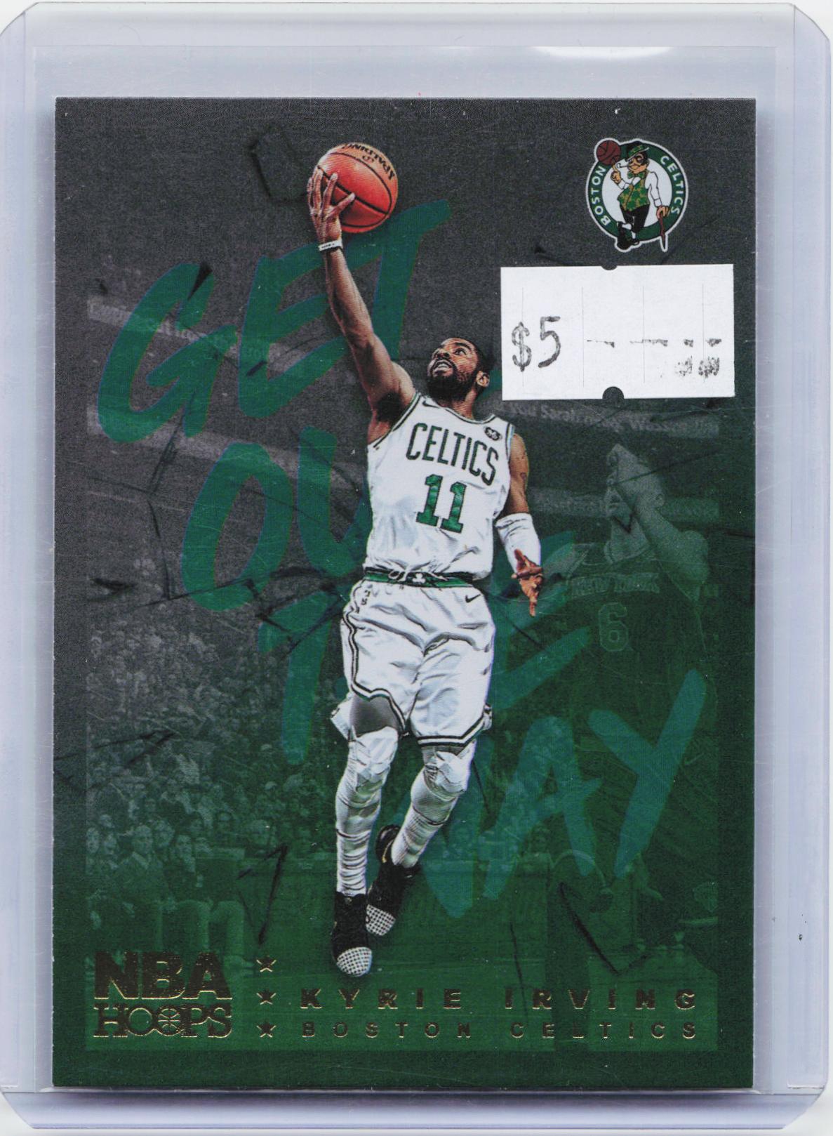 2018-19 Hoops #GOW-11 Kyrie Irving Get Out The Way Holo